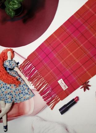 Красивый шарфик eagles glen, натуральный кашемир