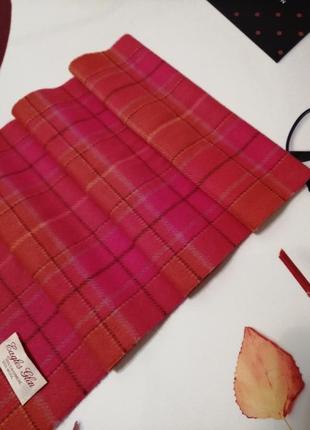 Красивый шарфик eagles glen, натуральный кашемир