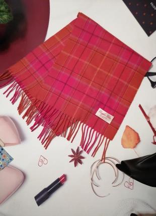 Красивый шарфик eagles glen, натуральный кашемир