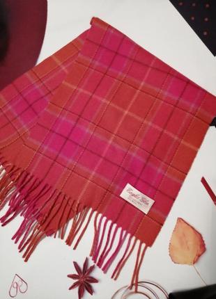 Красивый шарфик eagles glen, натуральный кашемир