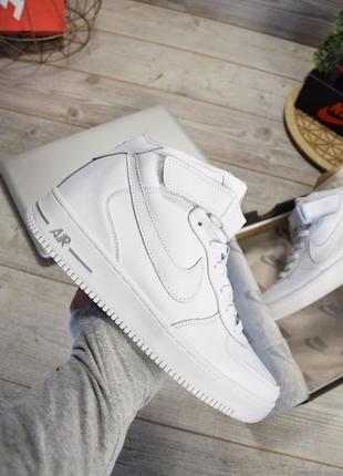 Nike air force mid white  termo