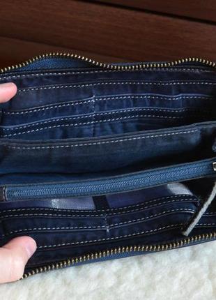 Maddison шикарный стильный кожаный кошелек портмоне.2 фото