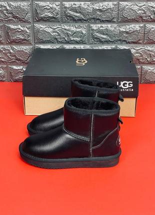 Уггі ugg australia жіночі натуральна шкіра/хутро стильні угг, хіт продаж!