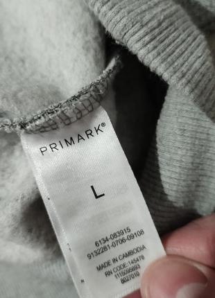 Мужской свитшот / primark / свитер / джемпер / тёплый серый свитшот / мужская одежда /6 фото