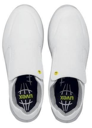 Uvex 1 спортивні білі захисні черевики s2 низькі черевики3 фото