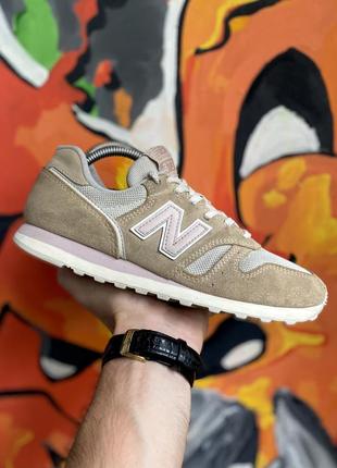 New balance кроссовки 38 размер женские бежевые оригинал1 фото