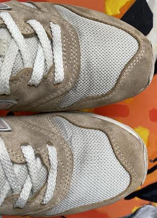New balance кроссовки 38 размер женские бежевые оригинал4 фото