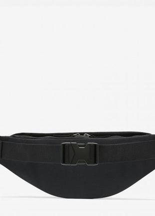 Сумка на пояс (бананка) nike heritage waistpack-fa21 черная (db0490-010)5 фото