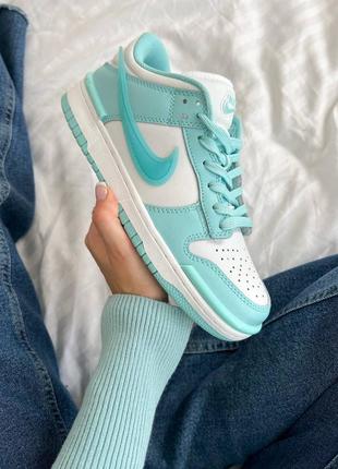 Женские кроссовки nike sb dunk low twist mint2 фото