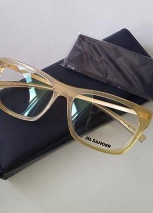 Нова титанова оправа jil sander оригінал окуляри преміумжи сандер джил (унісекс)