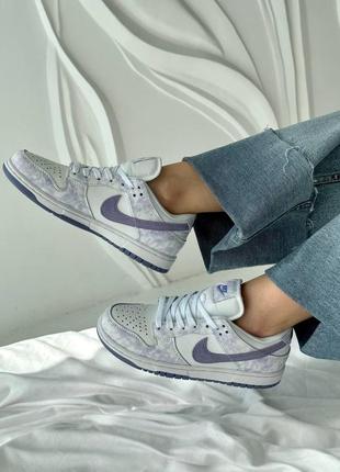 Nike dunk light purple3 фото