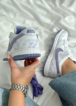 Nike dunk light purple4 фото