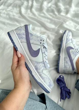 Nike dunk light purple6 фото