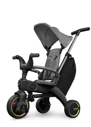 Складний триколісний велосипед doona liki trike s3 / grey hound1 фото