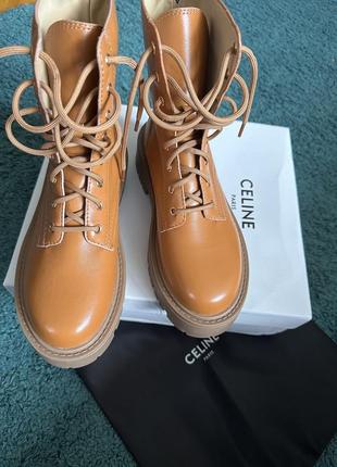 Черевики шкіряні в стилі celin