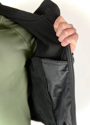 Флісова куртка чорна (тактична )2 фото