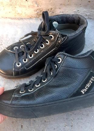 Хайтопы. кожа.