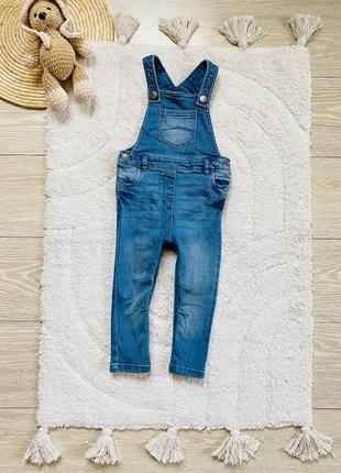 Джинсовий комбінезон m&s  (1,5-2р)▪️