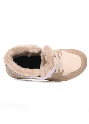Зимові хайтопи на хутрі, теплі черевики для хлопчика, зимние хайтопы спортивные ботинки на меху5 фото