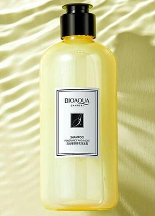 Парфюмированный шампунь для волос bioaqua fragrance and miost shampoo2 фото