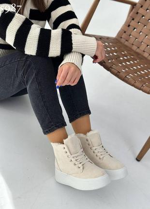 Теплые ботинки на зиму