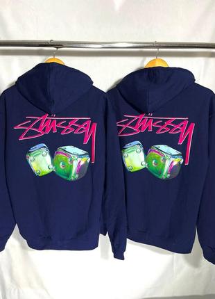 Зипка stussy синяя2 фото