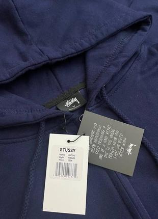 Зипка stussy синяя5 фото