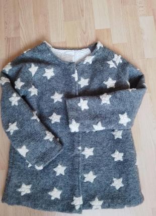 Теплый подростковый жакет zara🔥