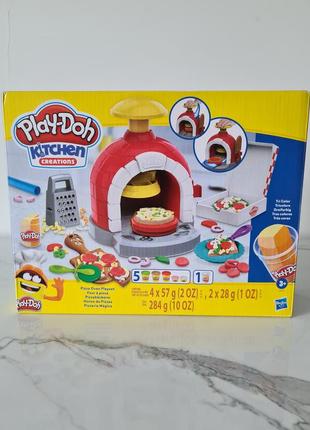 Набор play doh, печем пиццу. pizza iven