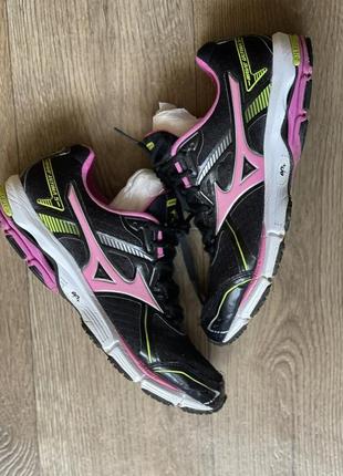 Кроссовки женские mizuno wave 5, стелька 26,5 см