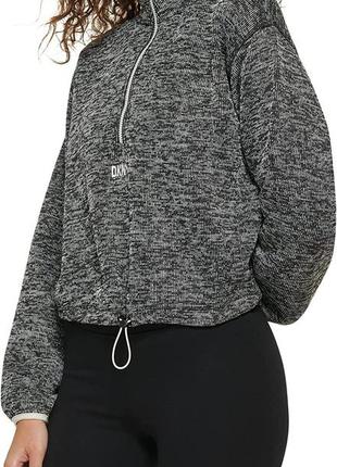 Теплий брендовий светр світшот dkny2 фото