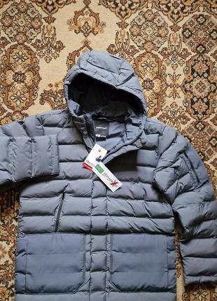 Брендовая фирменная зимняя куртка парка пуховик marmot,оригинал 100% из сша,новая с бирками,размер l.6 фото
