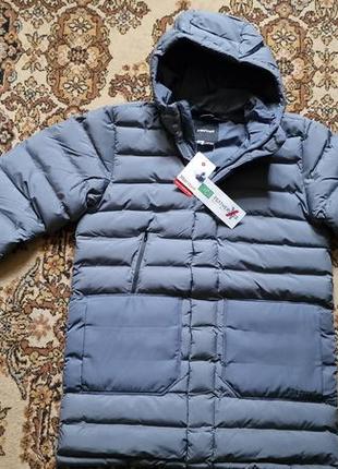 Брендовая фирменная зимняя куртка парка пуховик marmot,оригинал 100% из сша,новая с бирками,размер l.1 фото