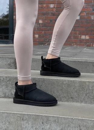Угги Shoes UGG W Classic Mini Ugg Rubber Logo 1108231 Che