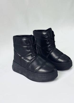 Зимові жіночі черевики boots alvari black