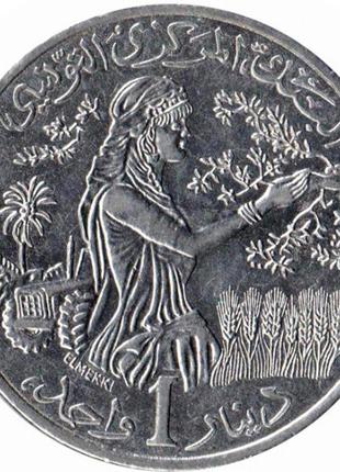 Туніс - тунис 1 динар, 1997  №1465
