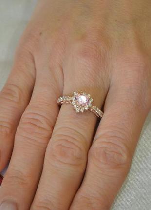 Кільце серце з срібла