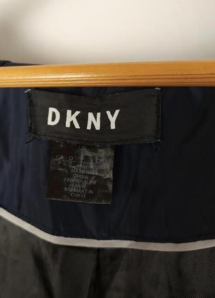 Пальто стеганое с капюшоном dkny7 фото