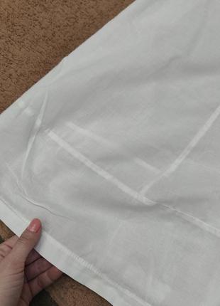 Белая блузка блуза рубашка рубашка можно для беременных белая7 фото