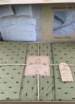 Постельное белье от бренда limasso, серия "pas a pas"2 фото