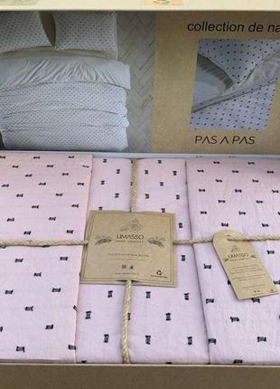 Постельное белье от бренда limasso, серия "pas a pas"4 фото