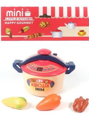 Набір посуду мультиварки, продукти, мікс кольорів, пак. 22,5*27*12см