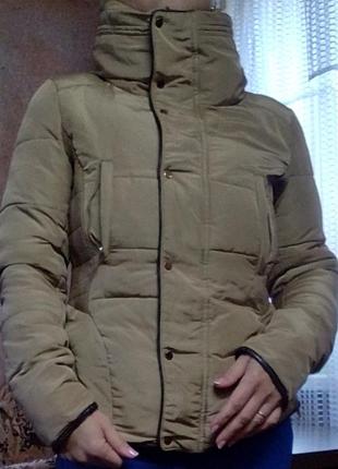 Красивая куртка-пуховик,от известного бренда sara basic,размер m