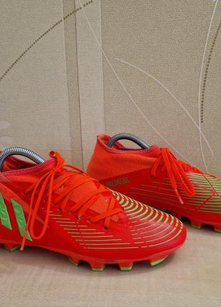 Футбольные бутсы adidas predator edge.3 mg оригинал размер 40 2/31 фото