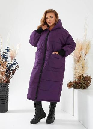 Жіноча зимова довга куртка пальто,женское зимнее зимнее пальто длинное пальто куртка,зимова куртка балонова