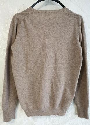 Базовий светр пуловер з екстра вовни мериноса від benetton7 фото