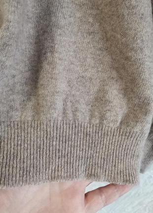 Базовий светр пуловер з екстра вовни мериноса від benetton6 фото