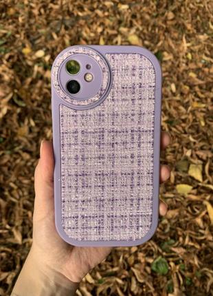 Чохол на айфон 11, 12 iphone, твідовий