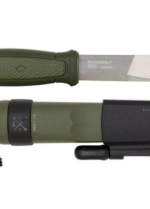 Нож morakniv kansbol survival kit. green швеция