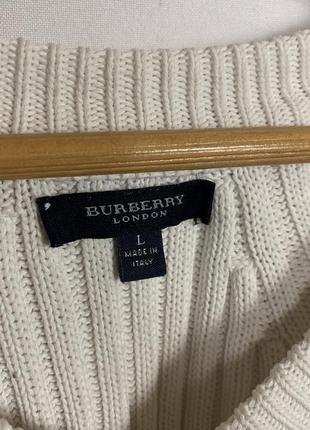 Кофта джемпер burberry london made in italy8 фото